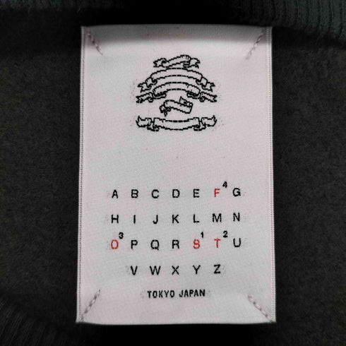 ストフ STOF CONVERSATION PEACE フリース ポンチョ メンズ